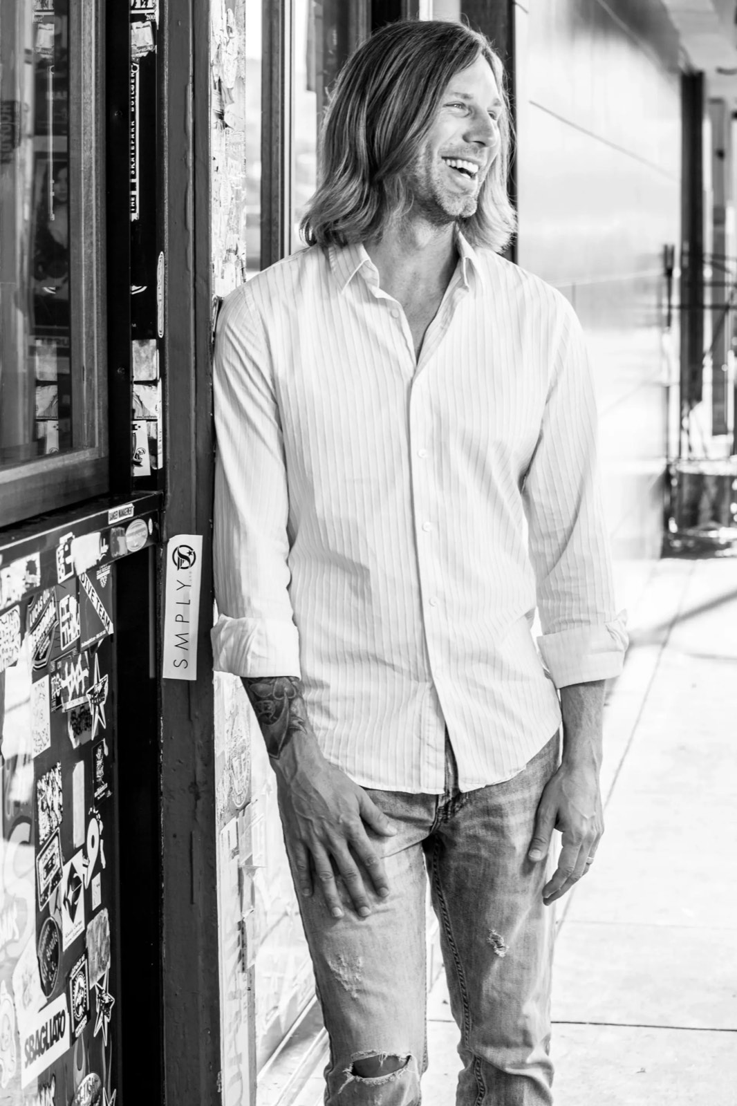 Chad Furlong, founder of Inspire the Young, smiling
